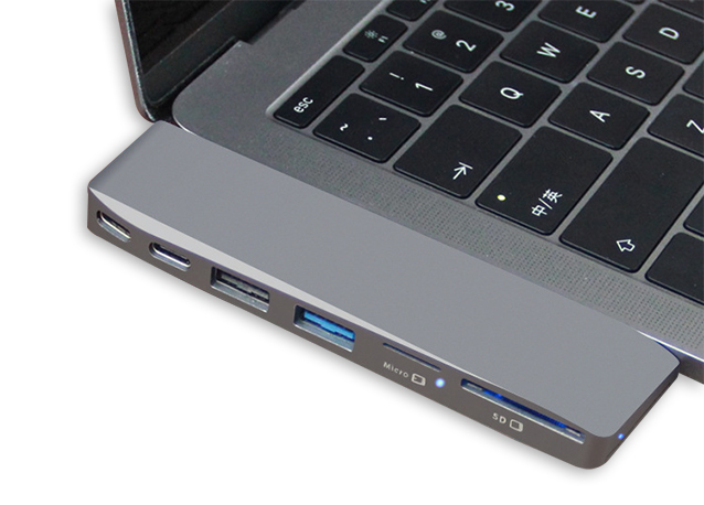 Dual USB C Docking Station 8 in 1